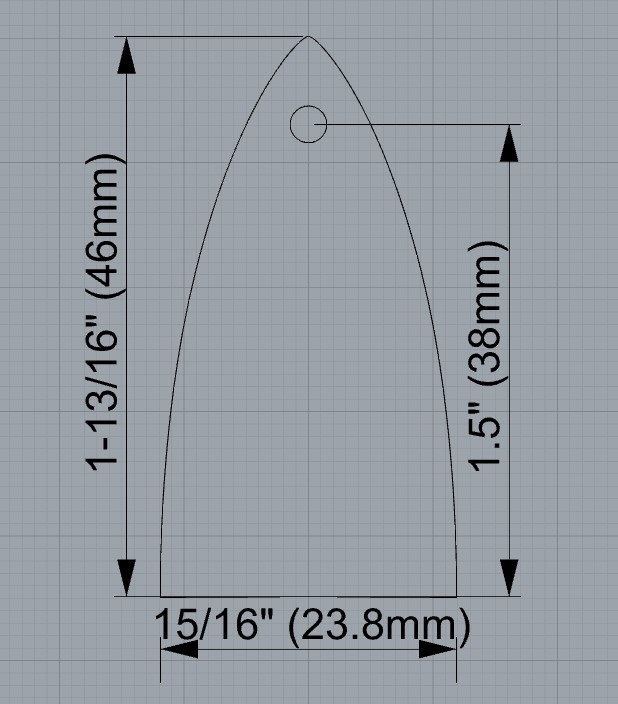 Custom ESP LTD Engraved Truss Rod Cover - Image 8